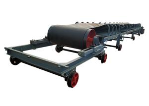 Wholesale Rail Whell Movable 1200mm Belt Conveyor Machine from china suppliers