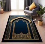 National Special Arabic Printed Worship Mat National Style Prayer Floor Carpet