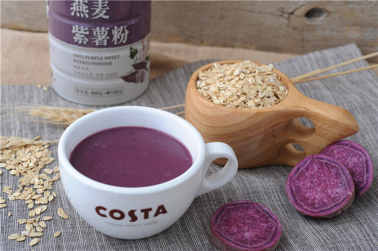 healthiest meal replacement powder Konjac Oats and Purple Sweet Potato Flavor
