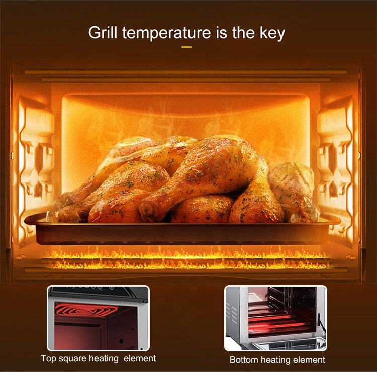 24 Liter 1700W Healthy Digital Air Fryer 360 Without Oil