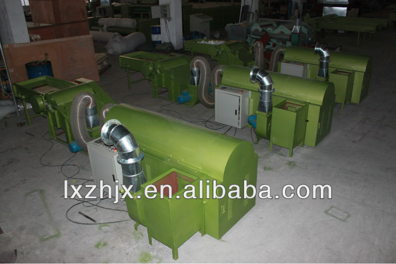 Polyester Fiber carder with Pearl Ball Fiber making Machine HFM-3000