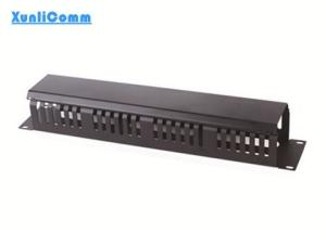 Wholesale Closed Slotted Rack Accessories Cable Management Excellent Cable Retention from china suppliers