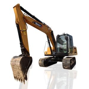 Wholesale 0.6m3 Bucket Capacity Used SANY SY135 Mini Crawler Excavator 73kw Rated Power from china suppliers