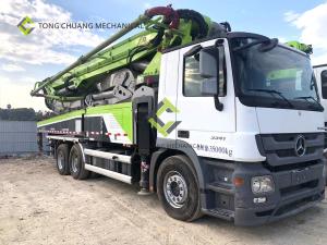 Wholesale In 2019 Zoomlion Remanufactured Used Concrete Boom Truck 49 Meters Installed from china suppliers