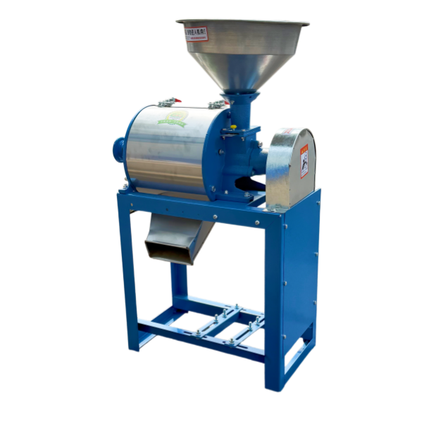 80kg/H Flour Mill Machine Rust Free Cereal Grinder Machine For Shop 3 Power Options