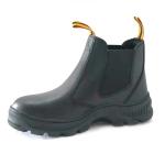 No Lace Chelsea Safety Shoes Unisex Slip On Steel Toe Work Boots For Engineers