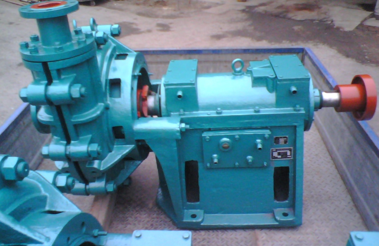 High Chrome Alloy Abrasive Slurry Pump , Cement Slurry Pump Diesel / Electronic Fuel