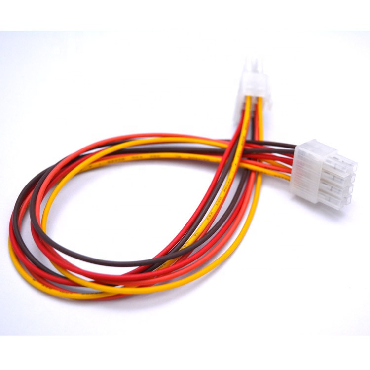 1007 22AWG 5557 8P Connector Multi Terminal Cable Custom Computer Wire Harness