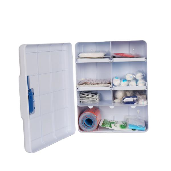 100 person ABS medicine household box Shelf Industrial First aid equipment box
