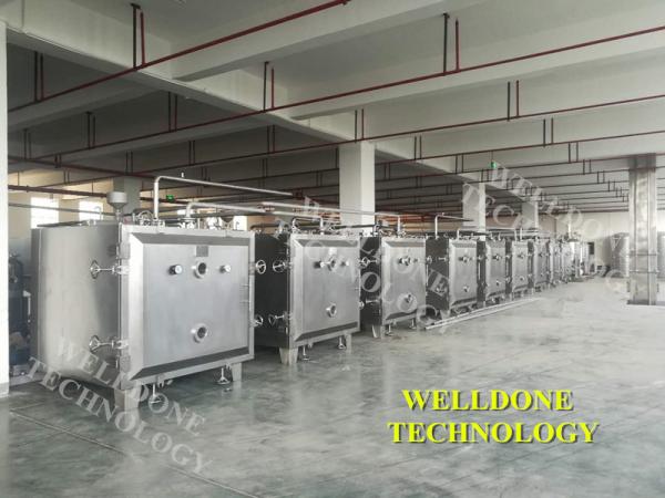 Automated Compact Industrial 50 - 100 ℃ Drying Temperature Vacuum Drying Machine