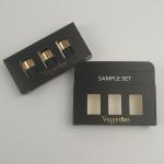 Custom Logo Gold Foil UV Printed Rectangular Tube Cardboard Cosmetic Paper