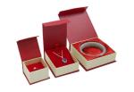 Flip Top Gift Magnetic Jewelry Packaging Box Custom High End