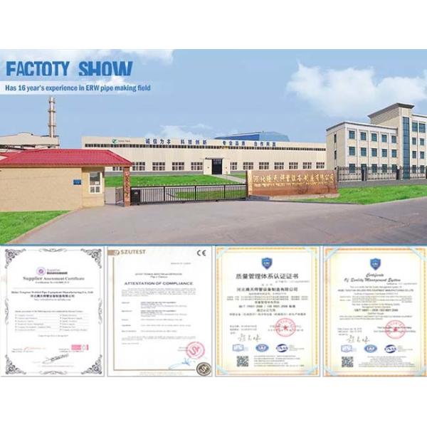 High Frequency ERW Welded Pipe Mill with PLC Control System