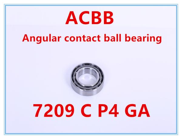 60 Degree Brass Cage Nylon Holder Double Sided Seal Ball Bearing Grease