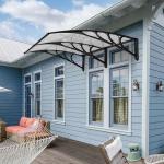 CE Aluminum 100cm Door Window Awning Canopy