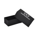 Black Card Paper Sunglasses Packaging Box Eco Friendly 2mm Thickness