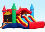 Party City Inflatable Bouncer Combo , Inflatable Bounce House Dual Castle
