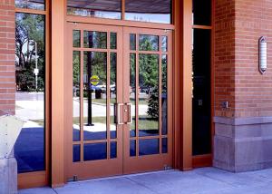 Wholesale Tempered Insulated Powder Coated Aluminium Door Hinge Adjustment With Glass from china suppliers