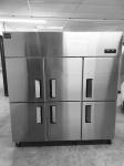 Restaurant 6 Door Commercial Stainless Steel Refrigerator Freezer 1800x700x1960m