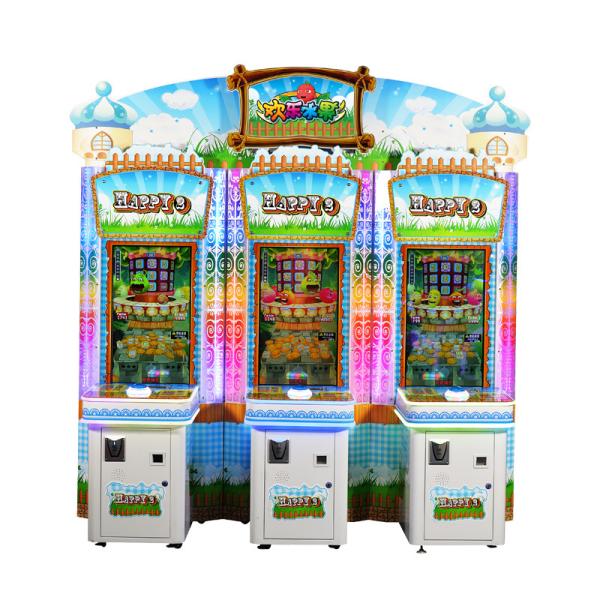 Exciting Indoor Happy Fruits Redemption Game Machine Coin Operated For Kids Low