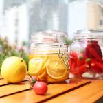 Food Grade Glass Jam Jar Airtight Metal Clip Top For Storage / Preserving Honey