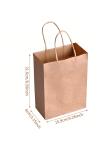 Offset Flexo Printing Kraft Paper Bag Eco Friendly Gift Packaging