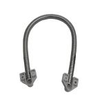 Plastic Head Door Cable Loop , Armored Door Cord 9mm Diameter 422mm Long