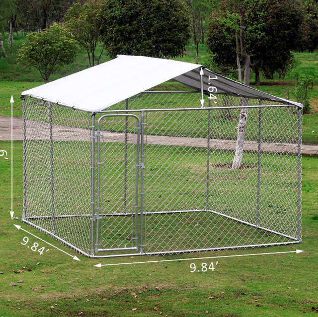 Factory Wholesale Chain Link Dog Run Kennel Dog Pens