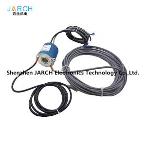 China RJ45 USB 2.0 Ethernet Slip Ring Signal Bore Size 12.7mm USB 3.0 through bore slip ring on sale