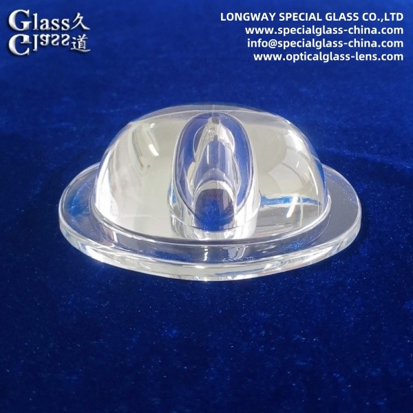 Polishing Optical Borosilicate Glass Light Lens For Led Street Lights