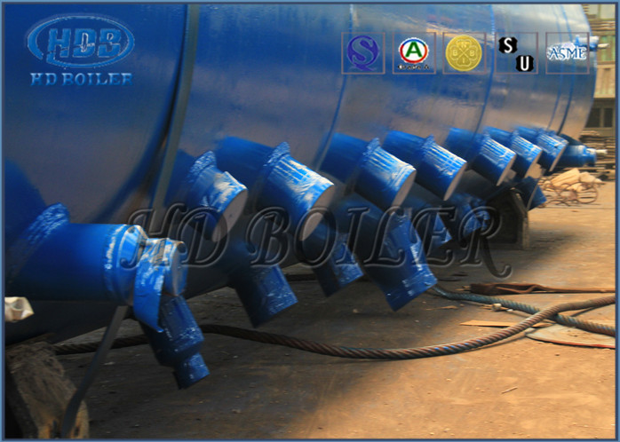 Coal Fired Customized Boiler Drum High Thermal Efficiency Using Solid Fuel
