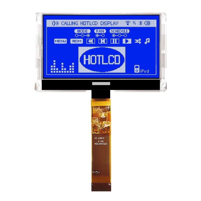 240X120 LCD Module TFT Graphic With Side White Backlight HTG240120A