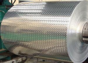 Wholesale Non Slip Metal Tread Plate 5052 3003 5 Bars Embossed Aluminum Sheet Coil from china suppliers