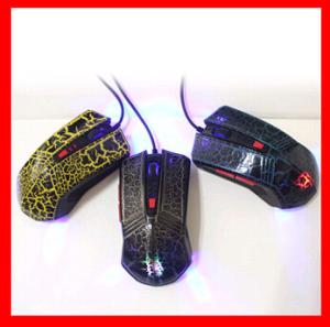 Wholesale Cool spiders striking colors wired mouse for gaming with factory price from china suppliers