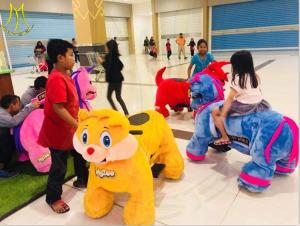 Wholesale Hansel hot-selling kids indoor play animal electric montable coin operated kiddie rides for sale from china suppliers