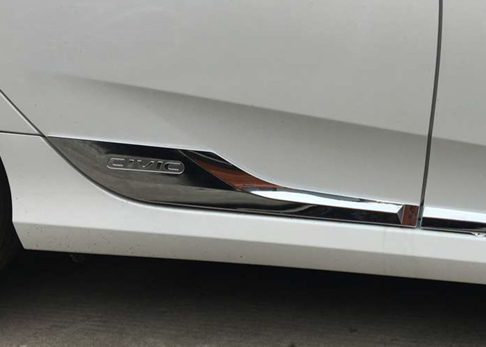 HONDA CIVIC 2016 Auto Body Trim Parts , Chromed Side Door Moulding