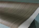 Brown Textured Vinyl Kitchen Door Covering Non Adhesive 150M Per Roll 0.3 X
