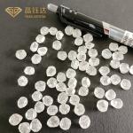 3.0 Carats Uncut HPHT Lab Grown Round Shape Natural Synthetic Diamonds High