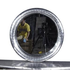 Wholesale Round Antique Style Bathroom Mirror Aluminium Antique Look Wall Mirror from china suppliers