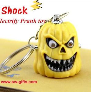Wholesale Funny Hallowmas Pumpkin Type Electric Shock Toy Novelty Joke Gifts Prank Toys Trick Toy from china suppliers