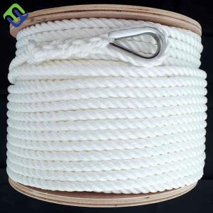 Wholesale White 3 Strand Twisted Nylon Rope Nylon Boat Anchor Line Anchor Rope from china suppliers