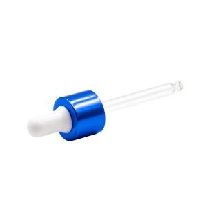 Wholesale Oil Bottle Glass Blue Plastic Bottle Dropper Anodized from china suppliers