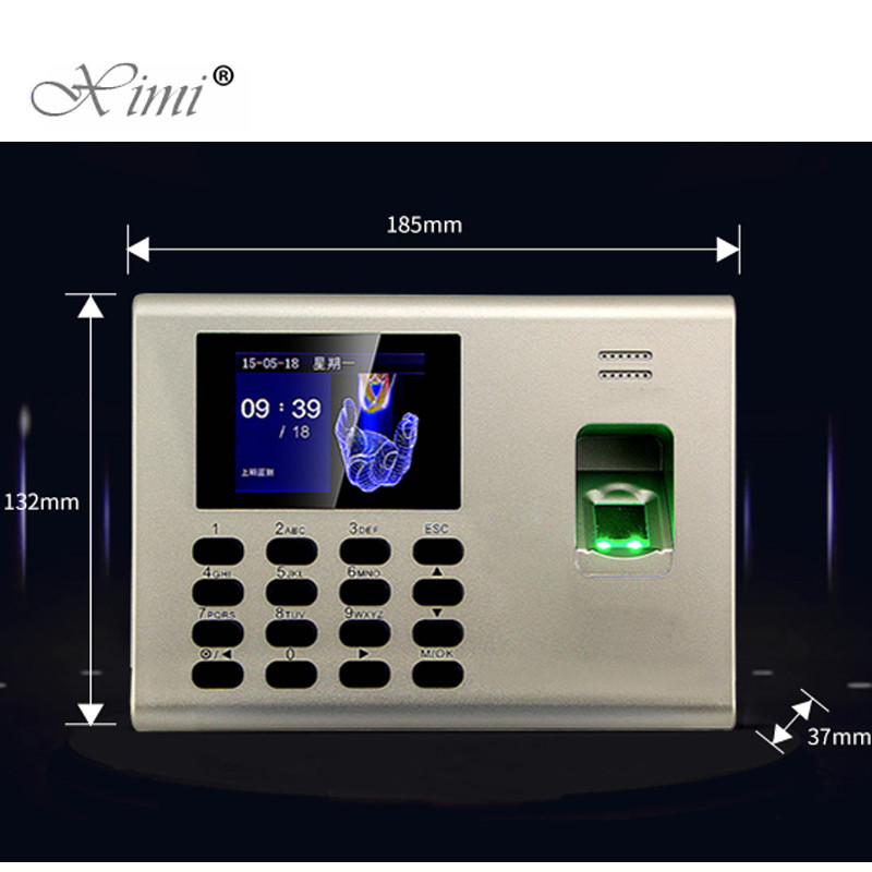 Cheap Fingerprint Access Control ZKteco K40 Fingerprint Time Attendance System Built In Battery