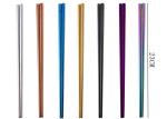 Japanese / Korean Stainless Steel Chopsticks ,High End Reusable Metal Chopsticks