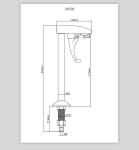 Commercial Restaurant 51mm Bar Sink Faucet