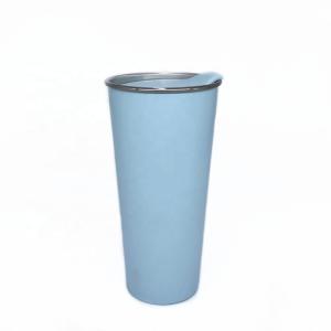Wholesale 500ml Capacity Stainless Steel Vacuum Flask Insulated Cup Food Contact With Lid from china suppliers