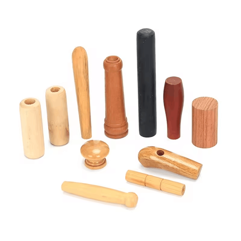 Customized Wooden Handle, Premium Wooden Rustic Classical Style Handle, Ergonomic Handle