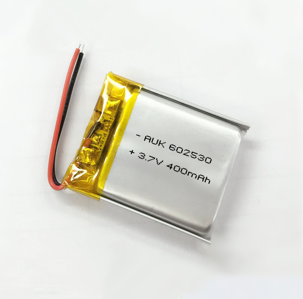 KC UL1642 Certification Approved 602530 388mAh 400mAh Lipo Battery 3.7v 400mAh Lithium Polymer Battery