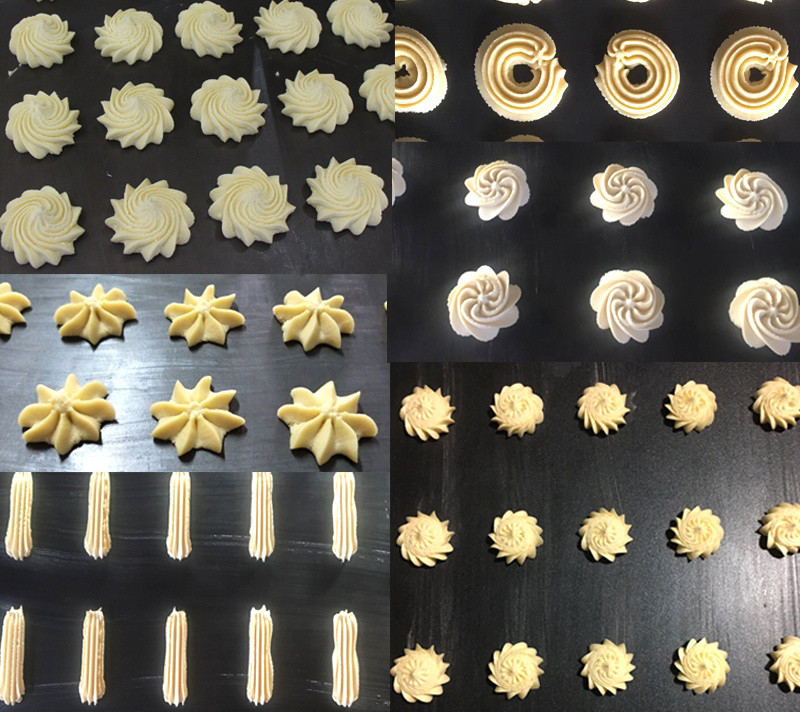 Semi Automatic Cookie Production Line Forming Part Small Cookie Making Machine