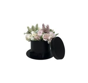 Wholesale SGS PMS 4C Printing Round Hat Box 200gsm Cardboard Rose Preserved from china suppliers